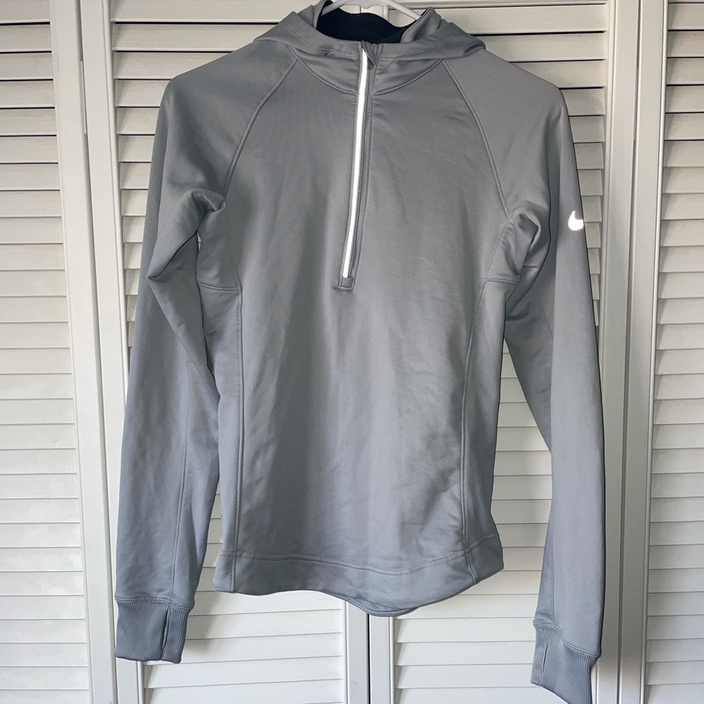 NIKE DRI-FIT Gray Hoodie